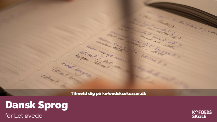 Dansk Sprog for let øvede