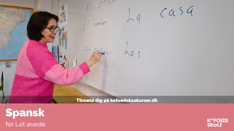Spansk for let øvede - Undervisning