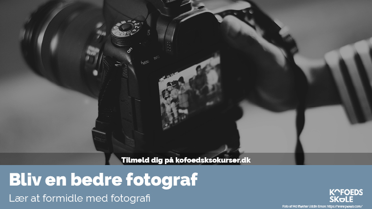 Kamera i sort/hvid